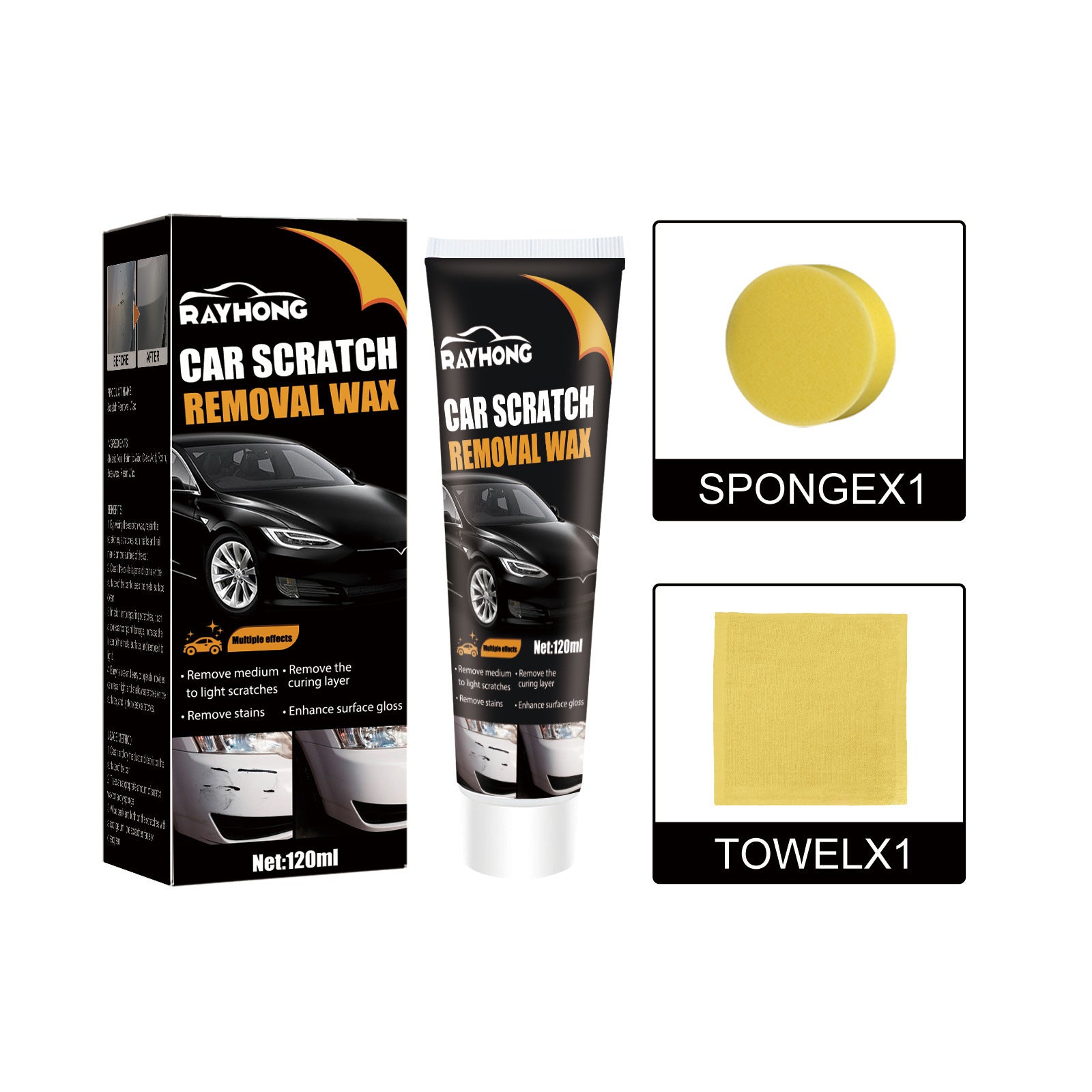 Automotive Paint Restoration Compound for Light Surface Damage on Vehicles | DIY Finish Repair Formula for Cars, Trucks & SUVs | Thomler