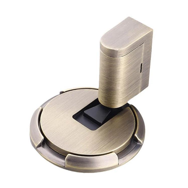 Door Stopper Zinc Alloy Push Lock Floor Mounted Stable Door Holder For Living Room Office Hallway Mechanical Door Stop | Thomler