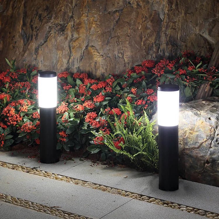 Stainless Steel Solar Lawn Stake Light Outdoor Pathway Marker with Auto Dusk Sensor Waterproof Garden Landscape Lighting for Walkway Yard | Thomler