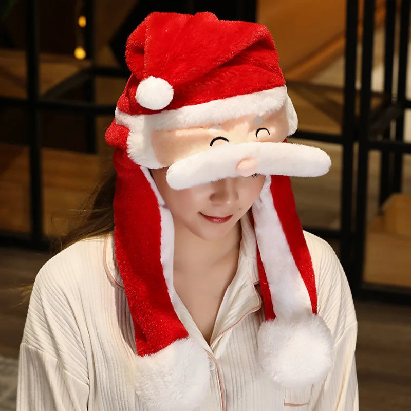 Festive Holiday Character Hat - Soft Padded Winter Headwear for Parties & Photos | Thomler