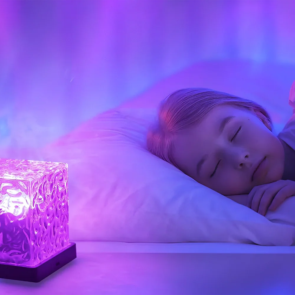 Aurora Projection Night Light - 16-Color LED Mood Lamp with Remote Control and Timer | Thomler