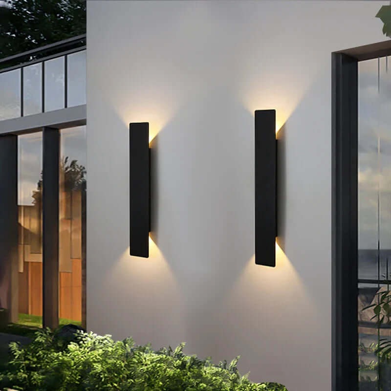 Modern Aluminum Outdoor Wall Light – IP65 Weatherproof LED Fixture for Home Exterior, Patio & Entryway | Thomler