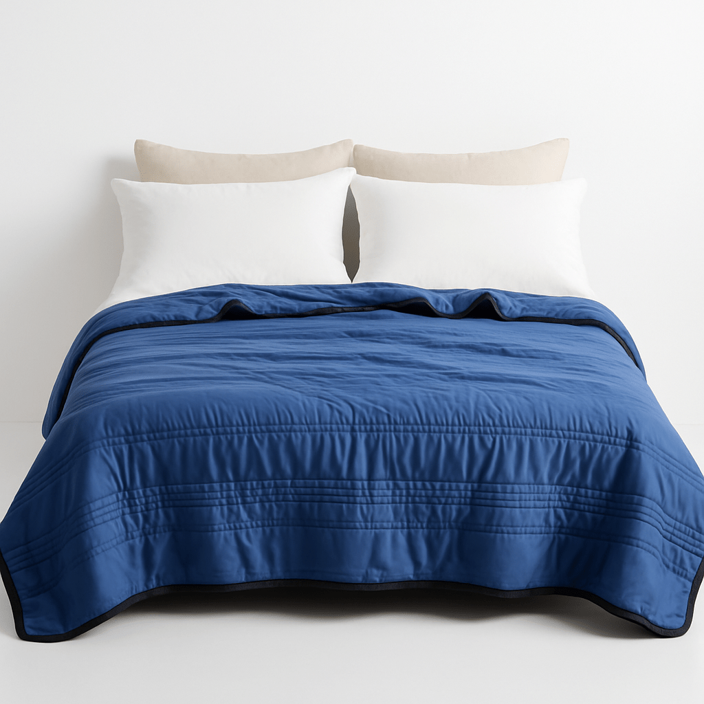 Cooling Blanket Polyester Breathable Lightweight All Seasons Bed Sleeping Moisture Wicking Temperature Regulating Summer Quilt Throw | Thomler
