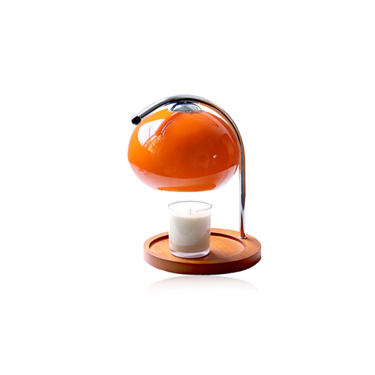 Flameless Halogen Candle Melting Lamp with Adjustable Warmth & Vintage Design | Thomler