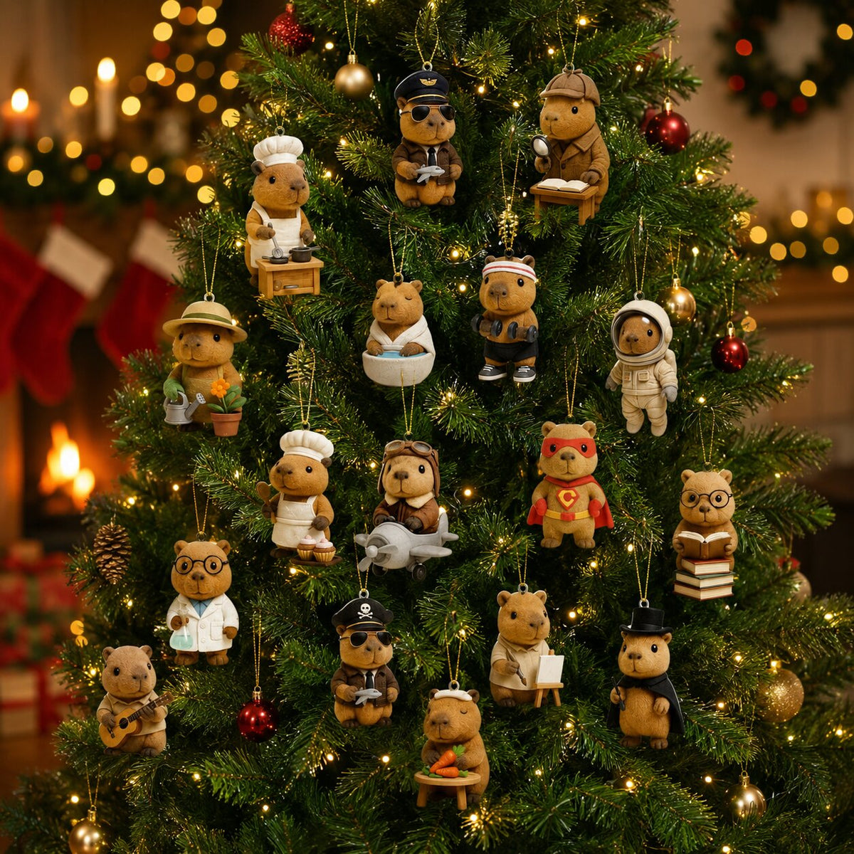 Capybara Christmas Countdown Calendar – 24 Surprises for Kids & Fans | Thomler