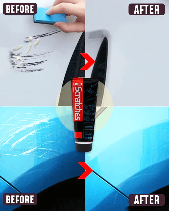 Car Plastic & Trim Restorer Polish Kit for Faded Auto Surfaces | Scratch Repair for Headlights, Bumpers & Dashboard | UV Protection | Thomler