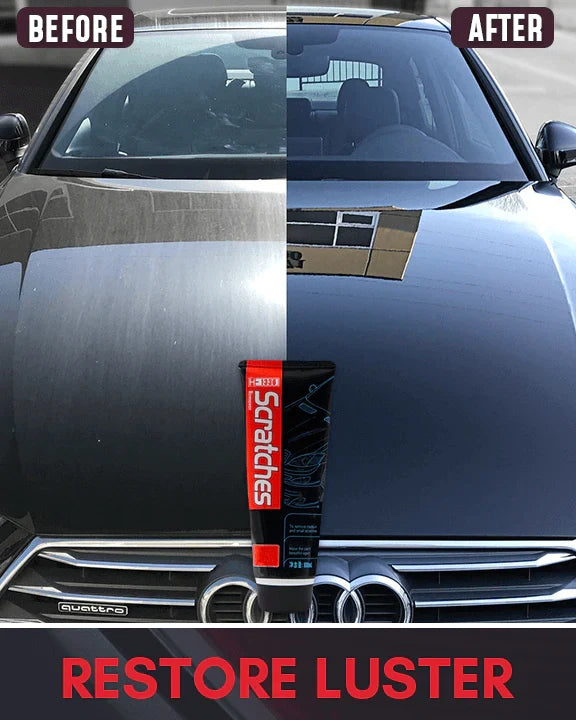 Car Plastic & Trim Restorer Polish Kit for Faded Auto Surfaces | Scratch Repair for Headlights, Bumpers & Dashboard | UV Protection | Thomler