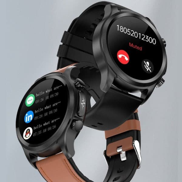 Non-Invasive Glucose Monitoring Smartwatch with Heart Rate & Blood Oxygen Tracker for Daily Health Management | Thomler