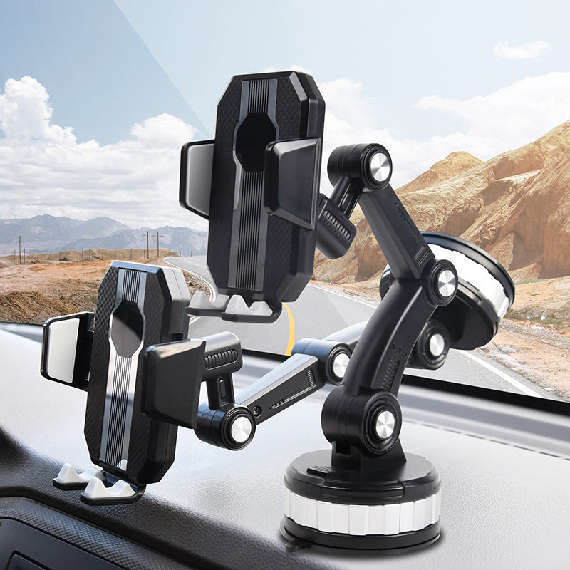 Adjustable Windshield Phone Mount with Extendable Arm for Smartphones & GPS Navigation in Cars, Trucks, SUVs | Thomler