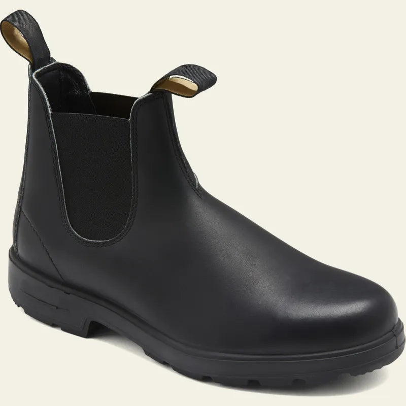 Rain-Ready Pull-On Ankle Boots with Stretchy Side Panels for Women | All-Day Traction Sole | Thomler