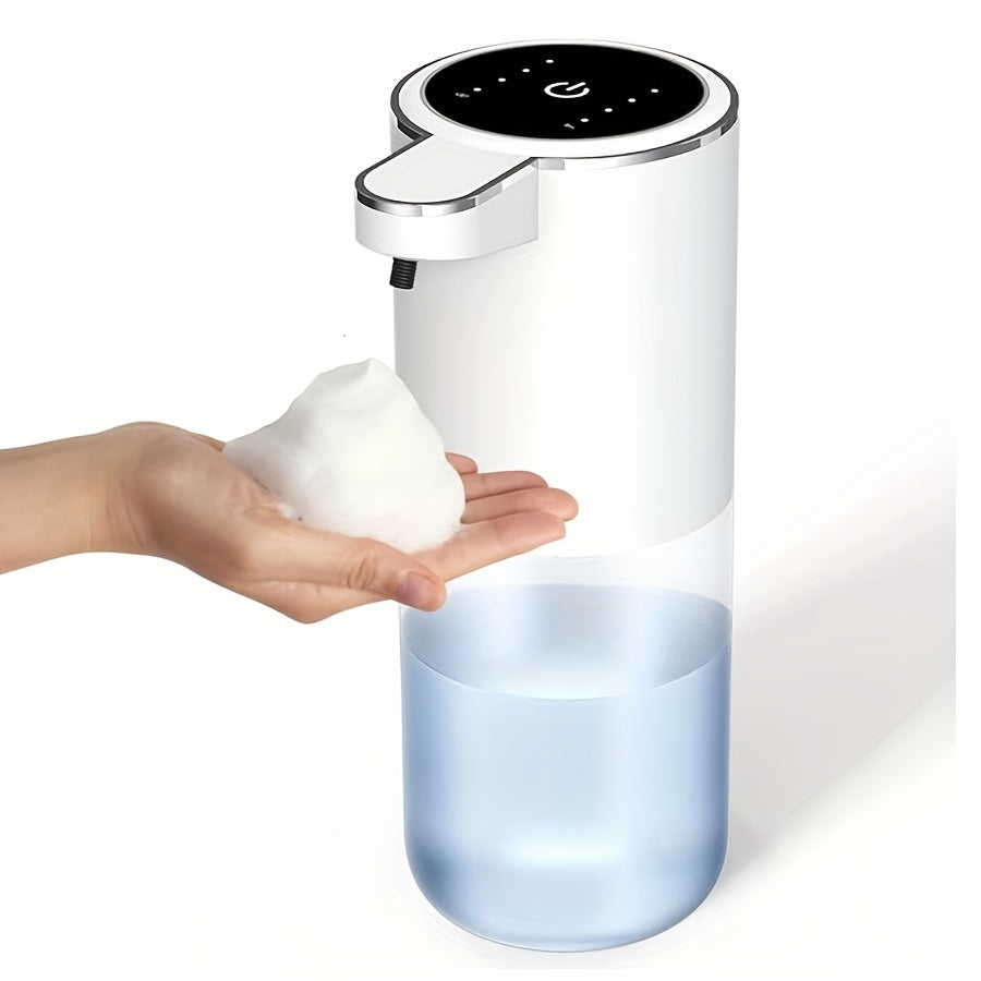 Automatic Soap Dispenser Plastic 380 ml White Wall Mounted Bathroom Kitchen Touchless Foam Sensor Dispenser USB Rechargeable | Thomler
