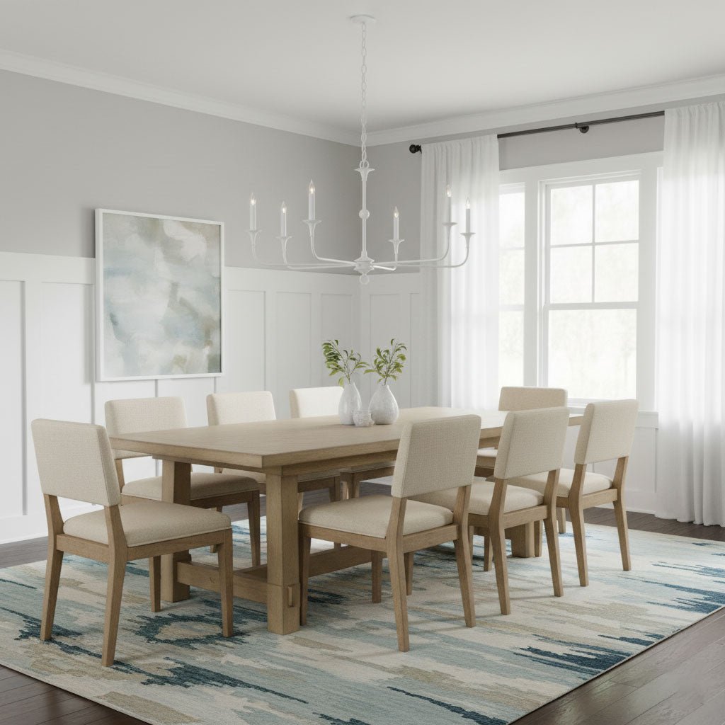 Pendant Light Brass Metal 91.0 cm Dining Room Candle Style Ceiling Chandelier Adjustable Chain E14 Hanging Fixture | Thomler