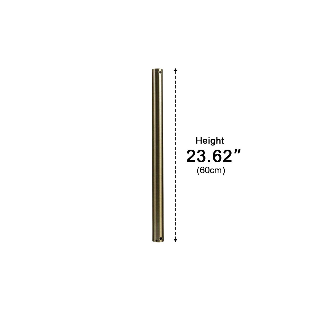 Adjustable Downrod for Ceiling Fans – Metal Mounting Pole for High Ceilings – Multiple Lengths Available | Thomler