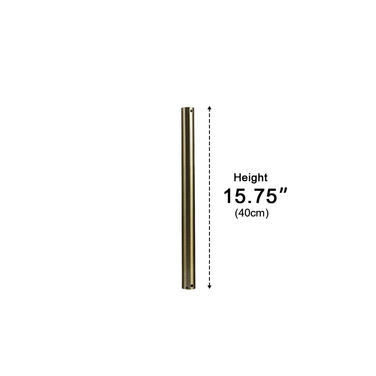 Adjustable Downrod for Ceiling Fans – Metal Mounting Pole for High Ceilings – Multiple Lengths Available | Thomler