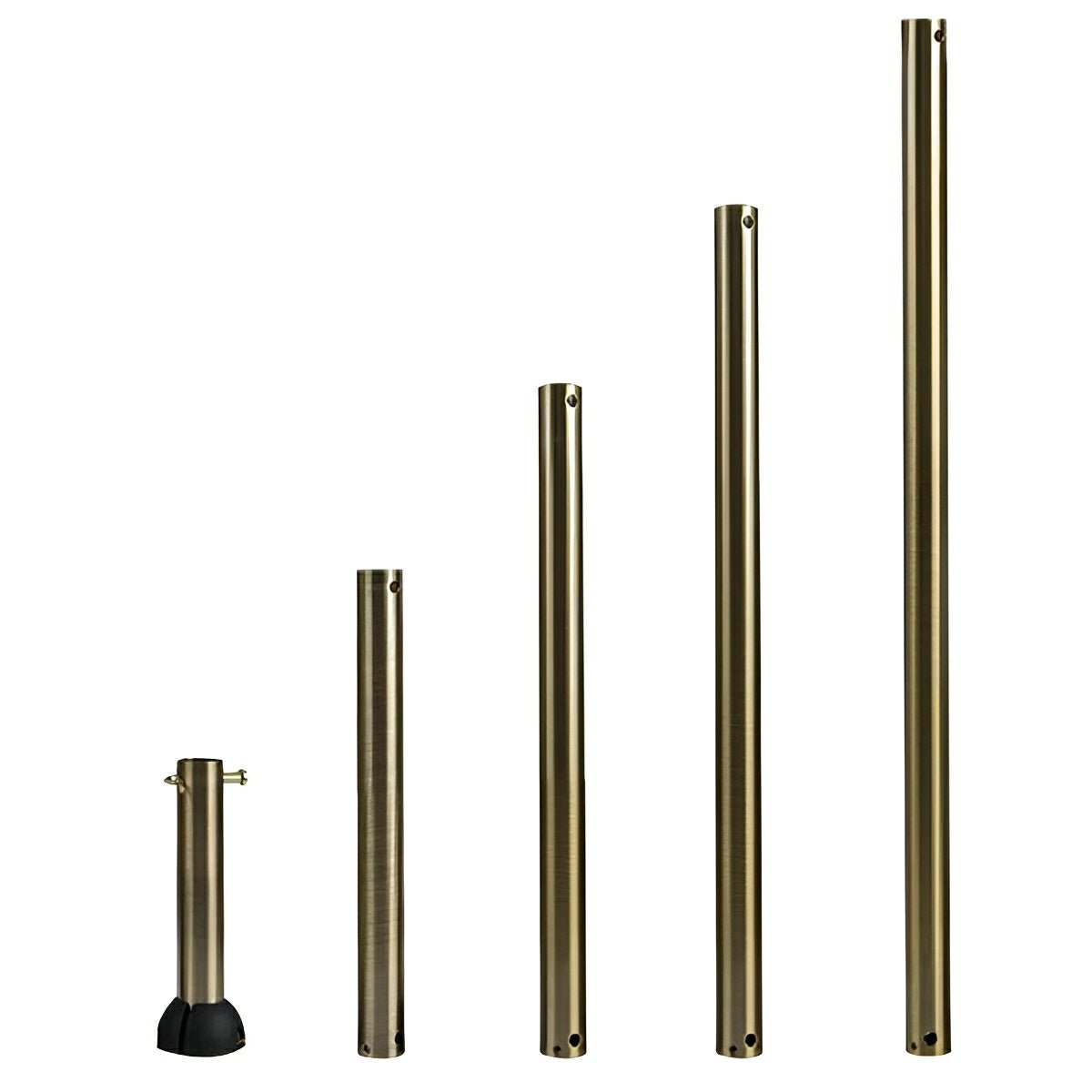 Adjustable Downrod for Ceiling Fans – Metal Mounting Pole for High Ceilings – Multiple Lengths Available | Thomler