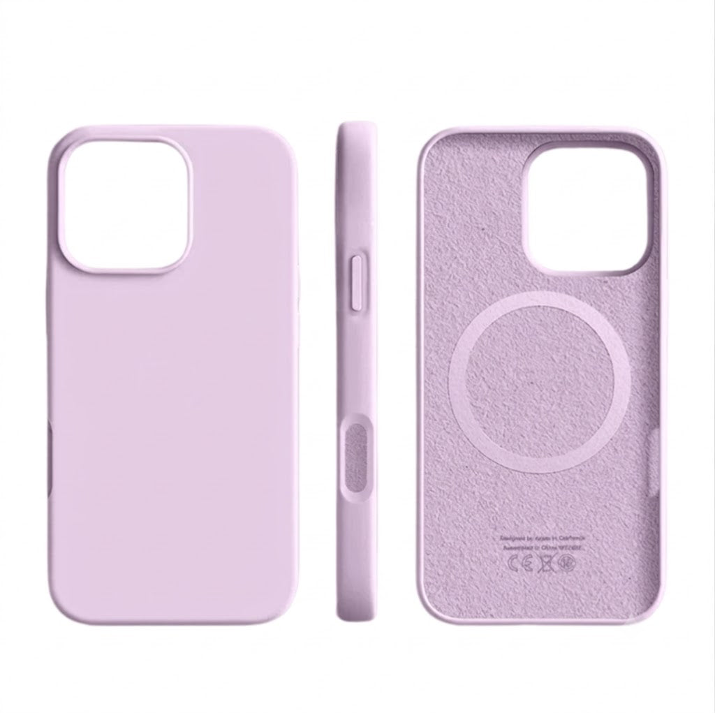 Soft-Touch Silicone iPhone Case with Magnetic Wireless Charging – Slim Protective Cover with Shock Absorption for Daily Use | Thomler