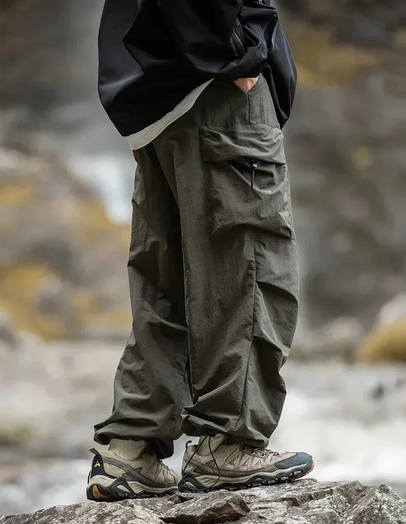 Rain-Ready Cargo Pants for Women – Waterproof Outdoor Trousers with Relaxed Fit for Hiking, Travel & Everyday Wear | Thomler