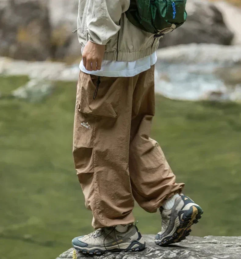 Rain-Ready Cargo Pants for Women – Waterproof Outdoor Trousers with Relaxed Fit for Hiking, Travel & Everyday Wear | Thomler