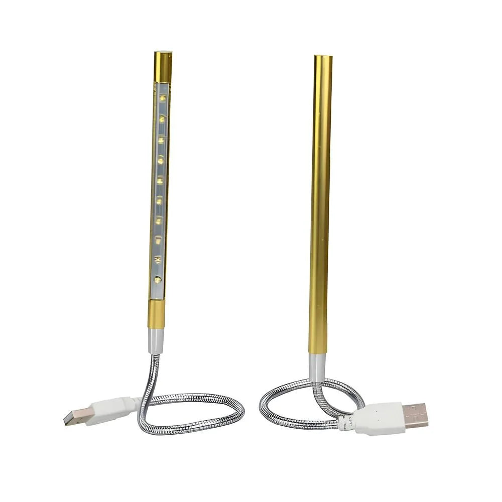 Flexible USB Desk Light with Adjustable Gooseneck Arm for Reading, Computer Work & Office Task Lighting | Thomler