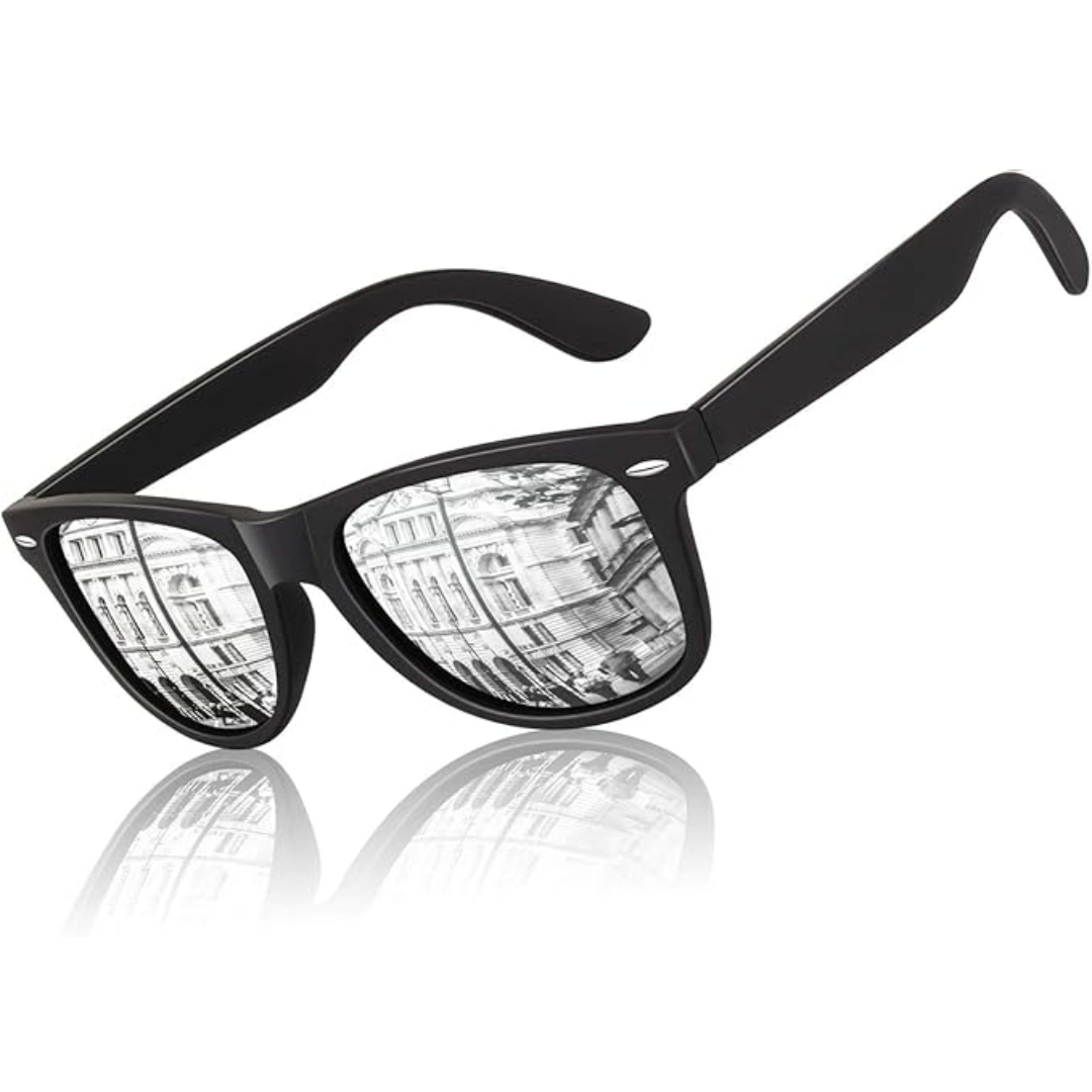 Polarized Retro Sunglasses UV400 Protection Unisex Vintage Eyewear Driving Hiking Water Sports Glare Reduction Lightweight Frames Men Women | Thomler