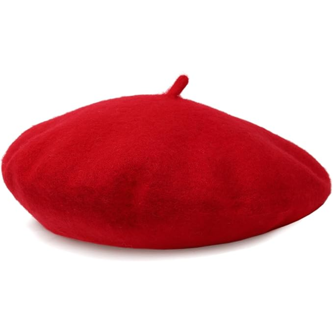 Women's Wool Beret Hat – Lightweight Parisian-Style Winter Cap in 10 Colors for Fall & Cold Weather | Thomler