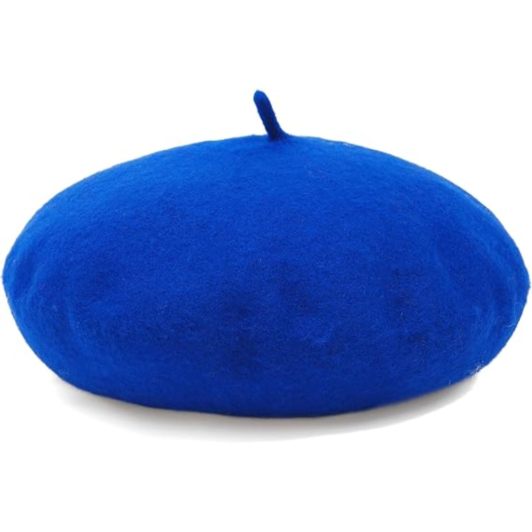 Women's Wool Beret Hat – Lightweight Parisian-Style Winter Cap in 10 Colors for Fall & Cold Weather | Thomler