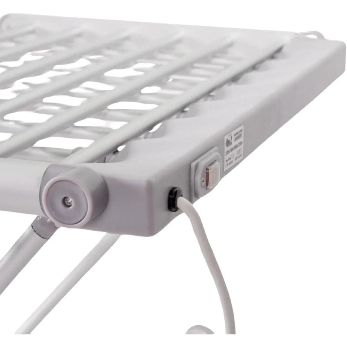Heated Clothes Drying Rack Foldable Electric Portable with Expandable Wings | Thomler