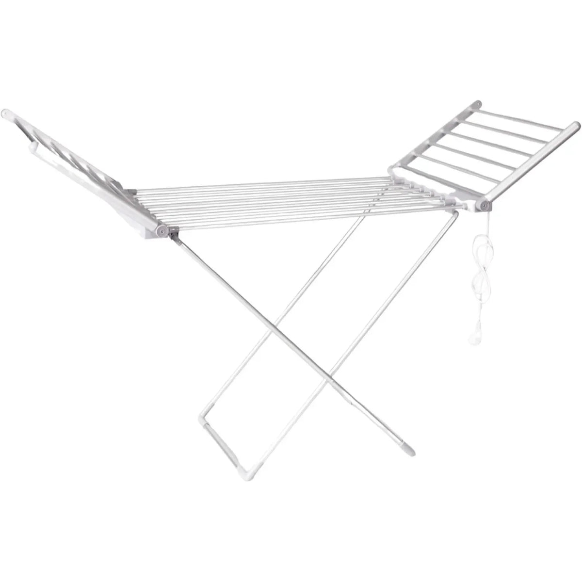 Heated Clothes Drying Rack Foldable Electric Portable with Expandable Wings | Thomler