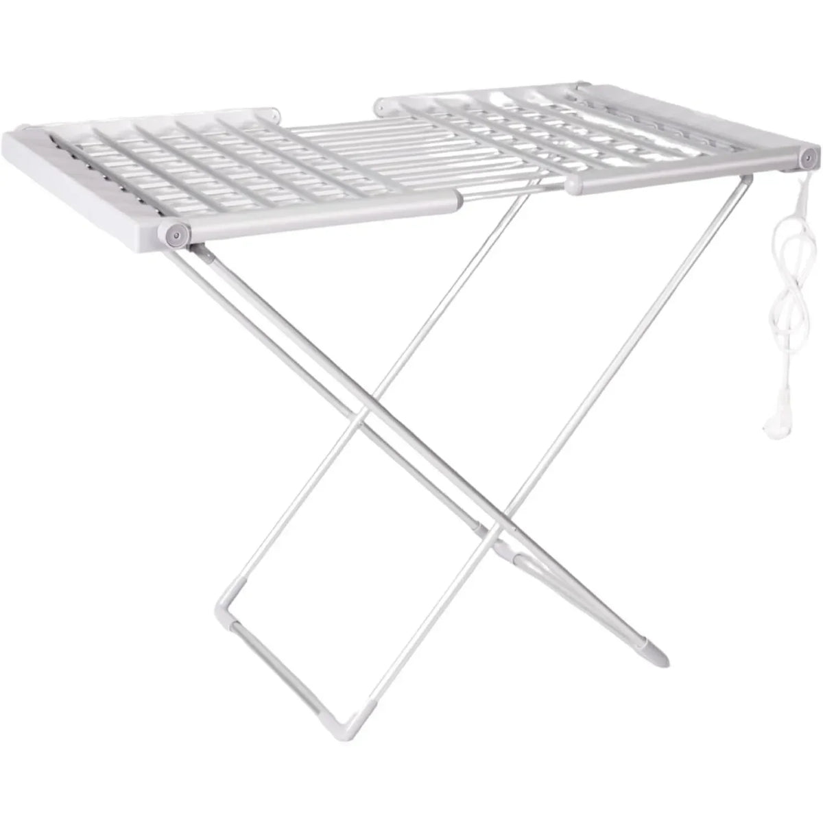 Heated Clothes Drying Rack Foldable Electric Portable with Expandable Wings | Thomler