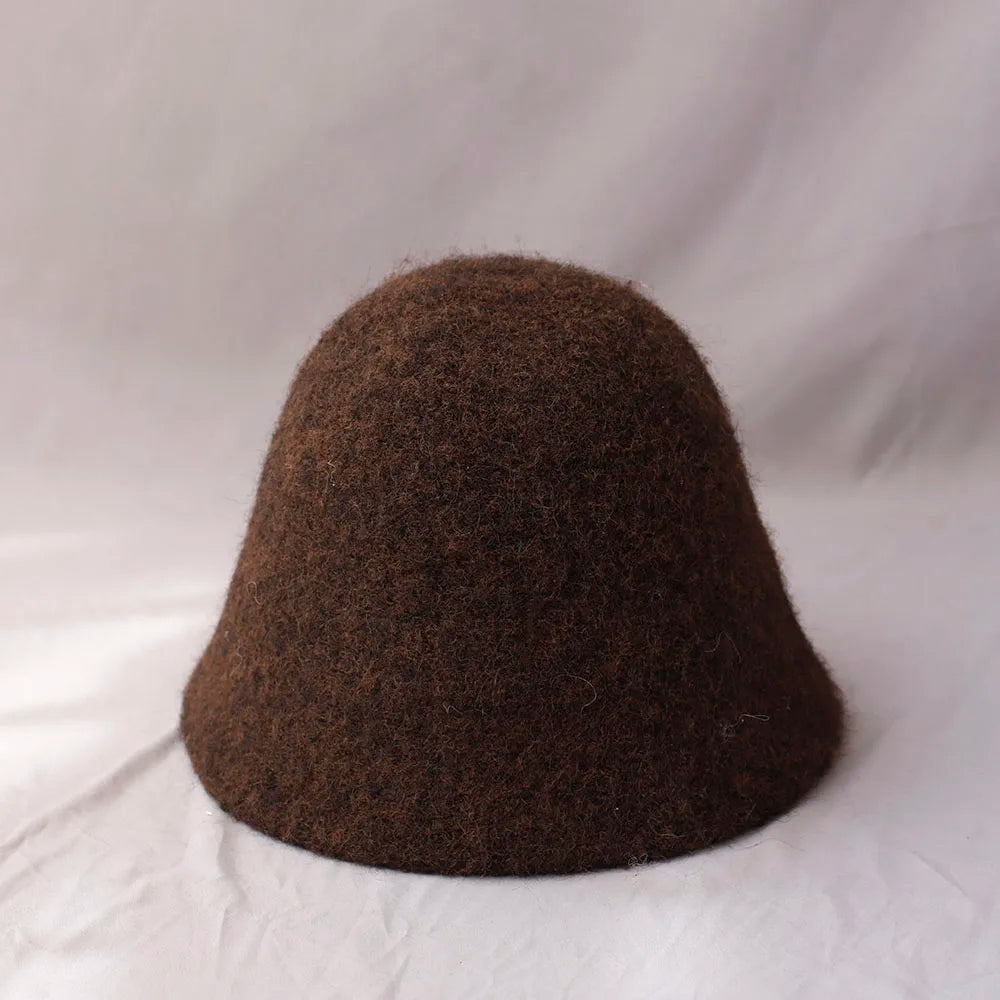 Soft Wool Winter Hat for Women – Foldable, Classic Fisherman Design for Cold Weather | Thomler