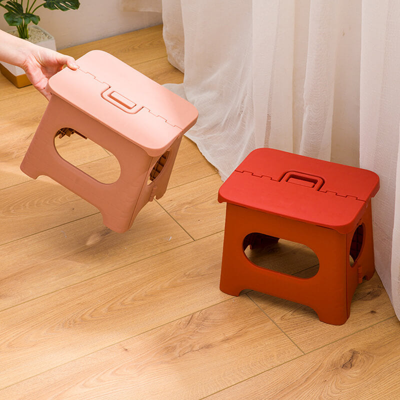 Collapsible Stepping Stool with Carry Handle for Kids & Adults – Lightweight Portable Home Helper | Thomler