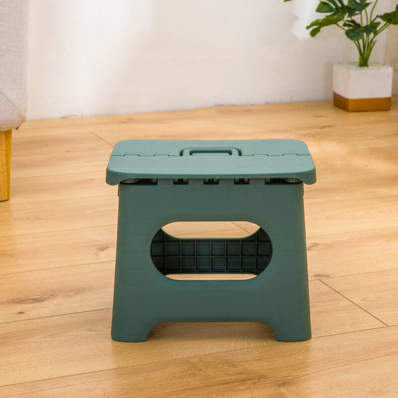 Collapsible Stepping Stool with Carry Handle for Kids & Adults – Lightweight Portable Home Helper | Thomler