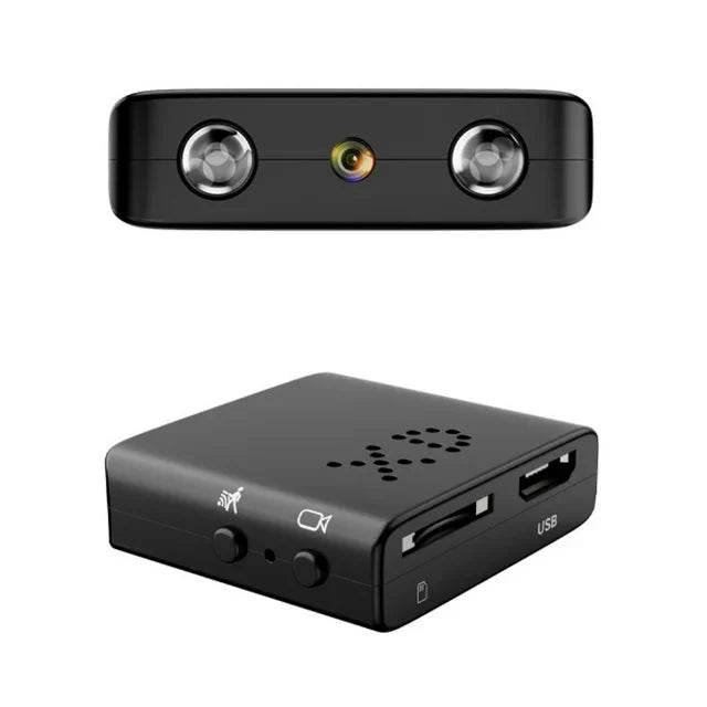 Mini Security Camera WiFi 1080P HD Indoor Wireless Surveillance Cam Night Vision Audio Wide Angle Monitoring Home Office Nanny Pet Baby | Thomler