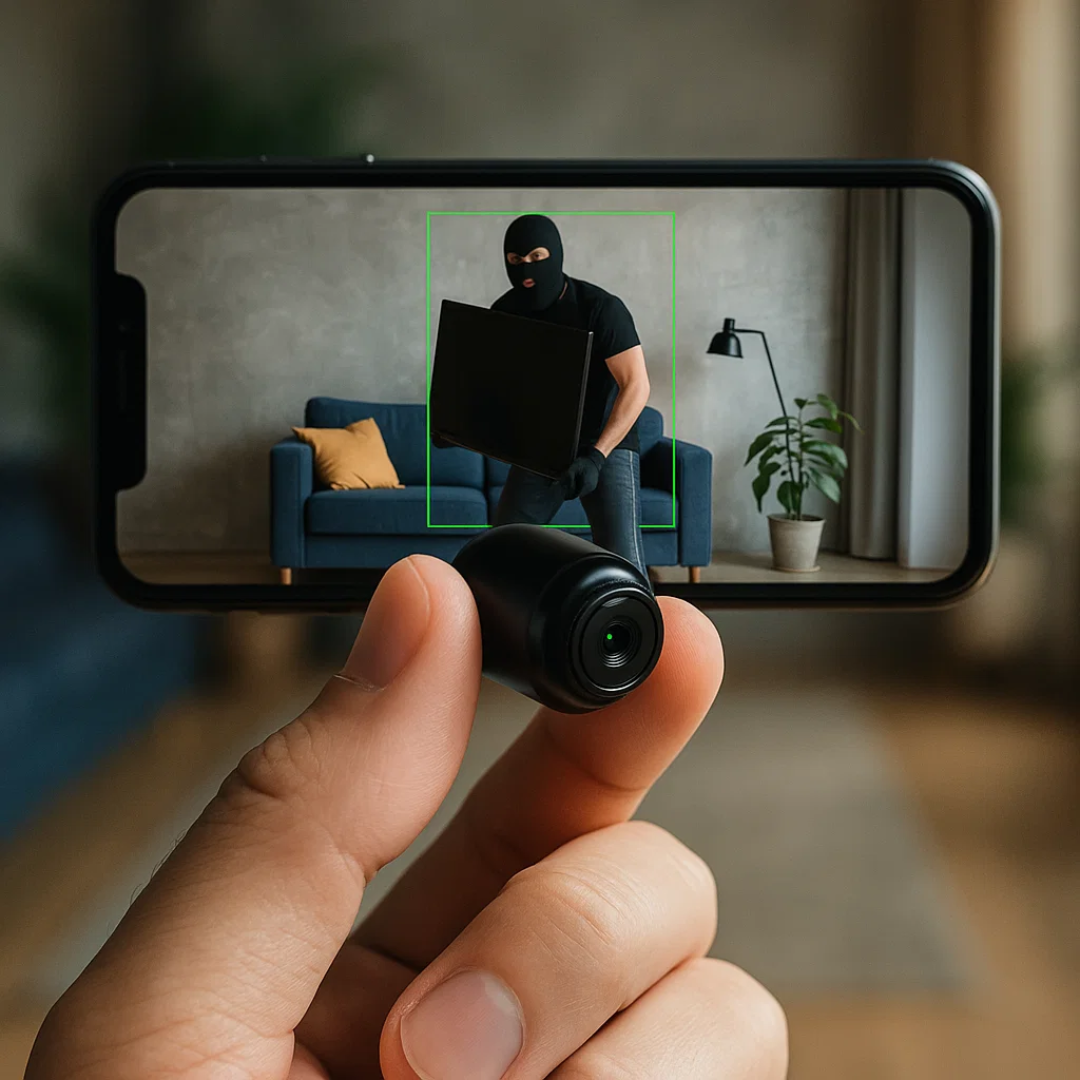 Discreet HD Security Camera with Infrared Vision & Motion Alerts for Home Monitoring | Thomler