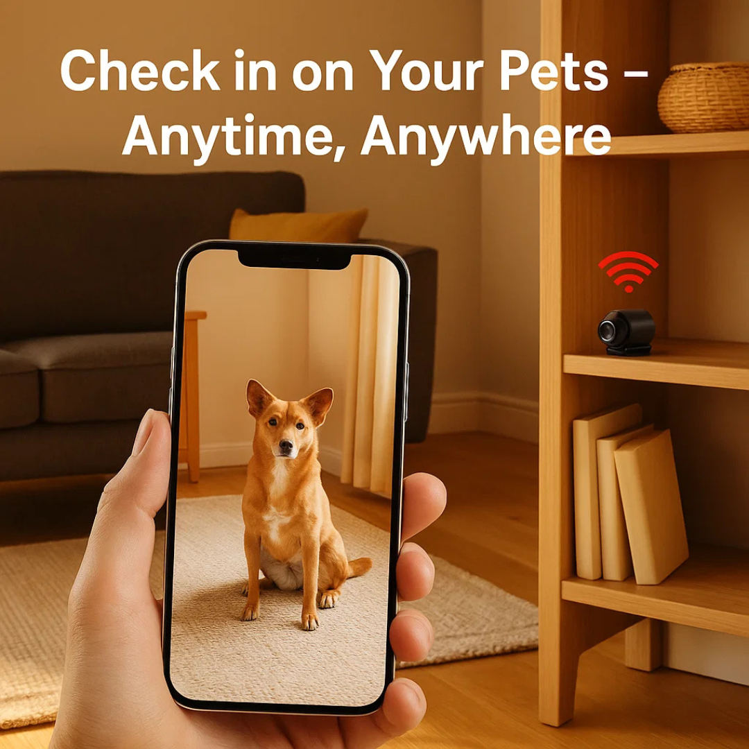 Discreet HD Security Camera with Infrared Vision & Motion Alerts for Home Monitoring | Thomler