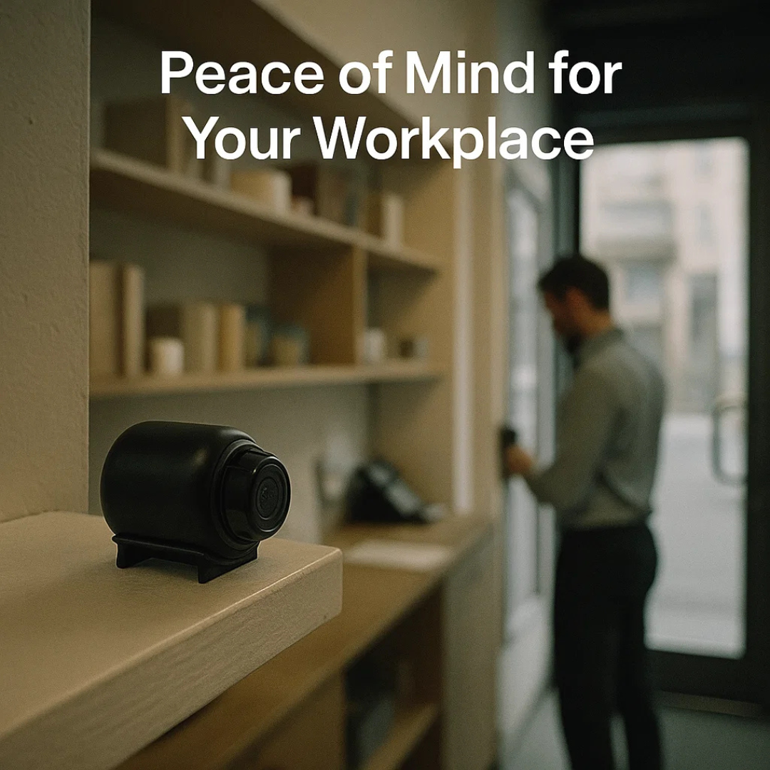 Discreet HD Security Camera with Infrared Vision & Motion Alerts for Home Monitoring | Thomler