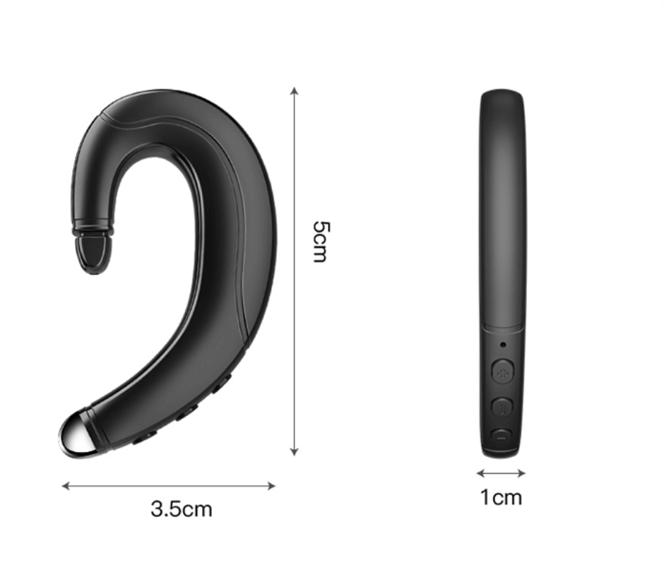 Bone Conduction Wireless Earbuds – Open-Ear Bluetooth Headphones for Running, Cycling & Sports – Sweat Resistant Audio with Awareness | Thomler