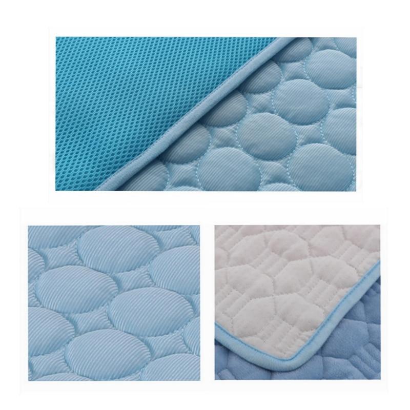 Self-Cooling Pet Mat Breathable Heat-Reflective Fiber Pad for Dogs & Cats Summer Comfort Portable Travel Indoor Outdoor No Refrigeration | Thomler