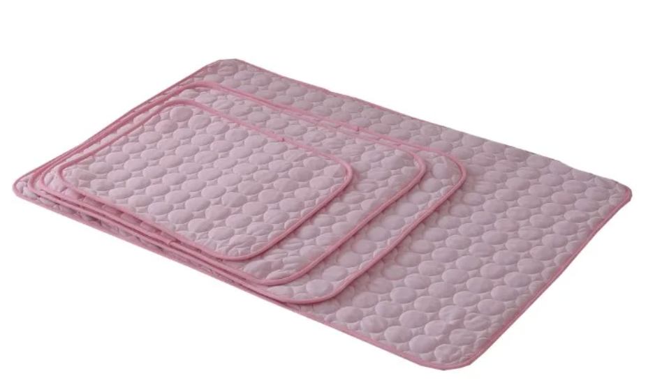 Self-Cooling Pet Mat Breathable Heat-Reflective Fiber Pad for Dogs & Cats Summer Comfort Portable Travel Indoor Outdoor No Refrigeration | Thomler