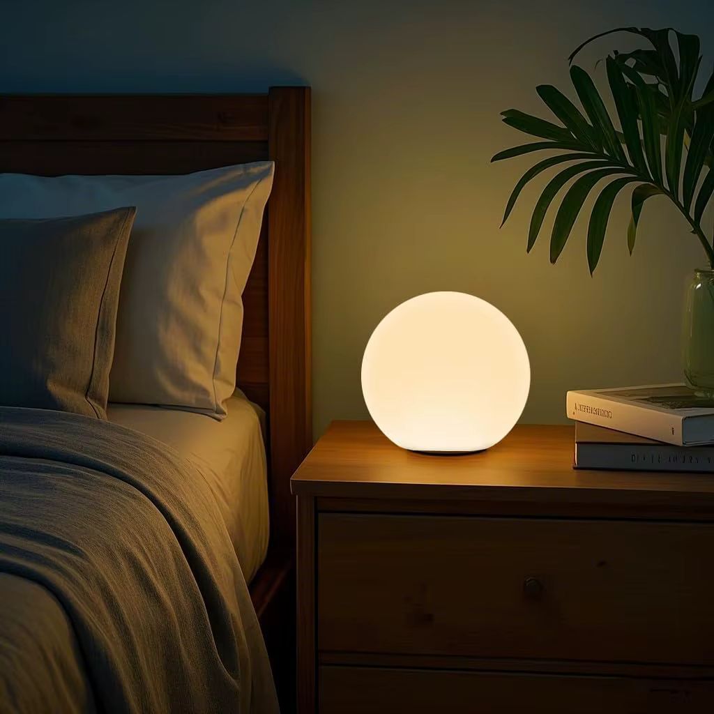 Rechargeable LED Globe Lamp with Remote – 16 Color Modes, Weather-Resistant for Indoor & Outdoor Ambient Lighting | Thomler