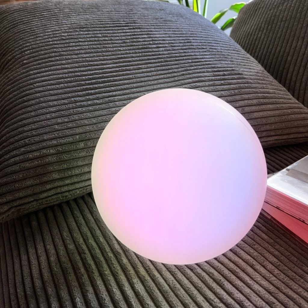 Rechargeable LED Globe Lamp with Remote – 16 Color Modes, Weather-Resistant for Indoor & Outdoor Ambient Lighting | Thomler