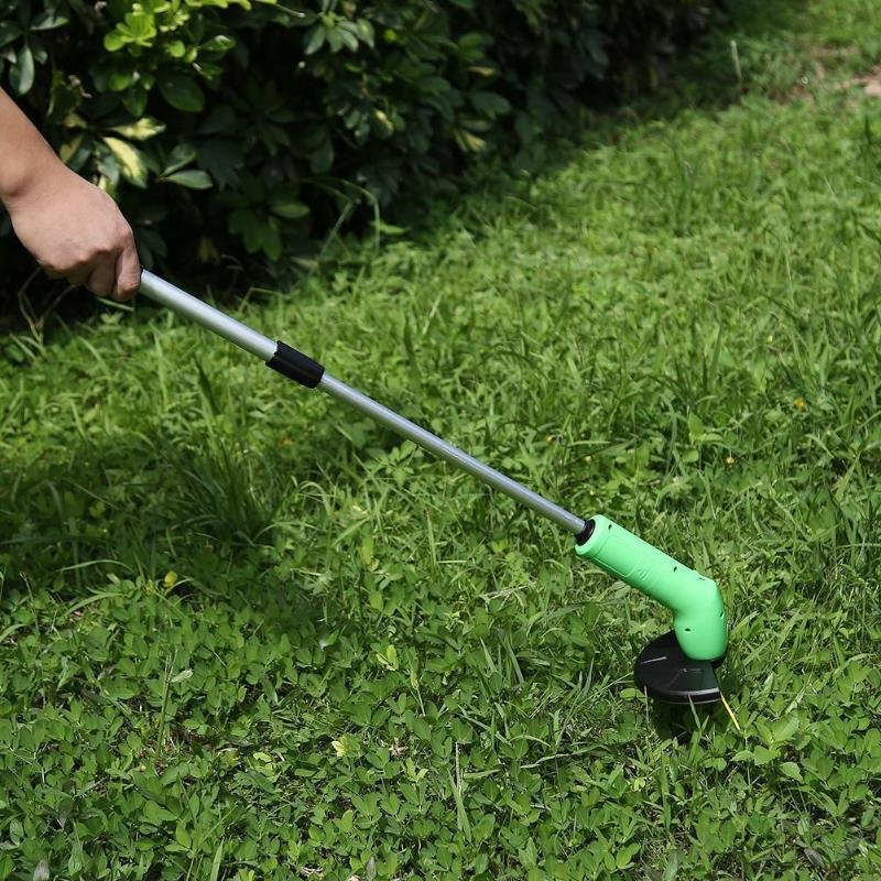 Battery-Powered Lawn Edger & String Trimmer for Yard Maintenance – Rechargeable Grass Cutter with Adjustable Handle for Garden Borders & | Thomler