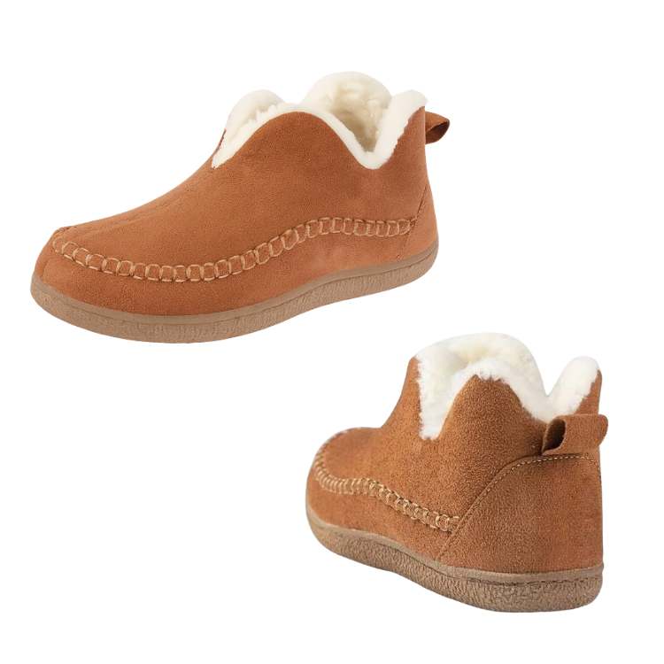 Thermal Insulated Slippers with Arch Support for Women & Men – Anti-Slip Indoor Outdoor House Shoes for Cold Weather, Winter, Home & Office | Thomler