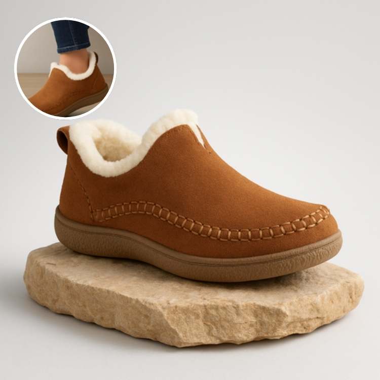 Thermal Insulated Slippers with Arch Support for Women & Men – Anti-Slip Indoor Outdoor House Shoes for Cold Weather, Winter, Home & Office | Thomler