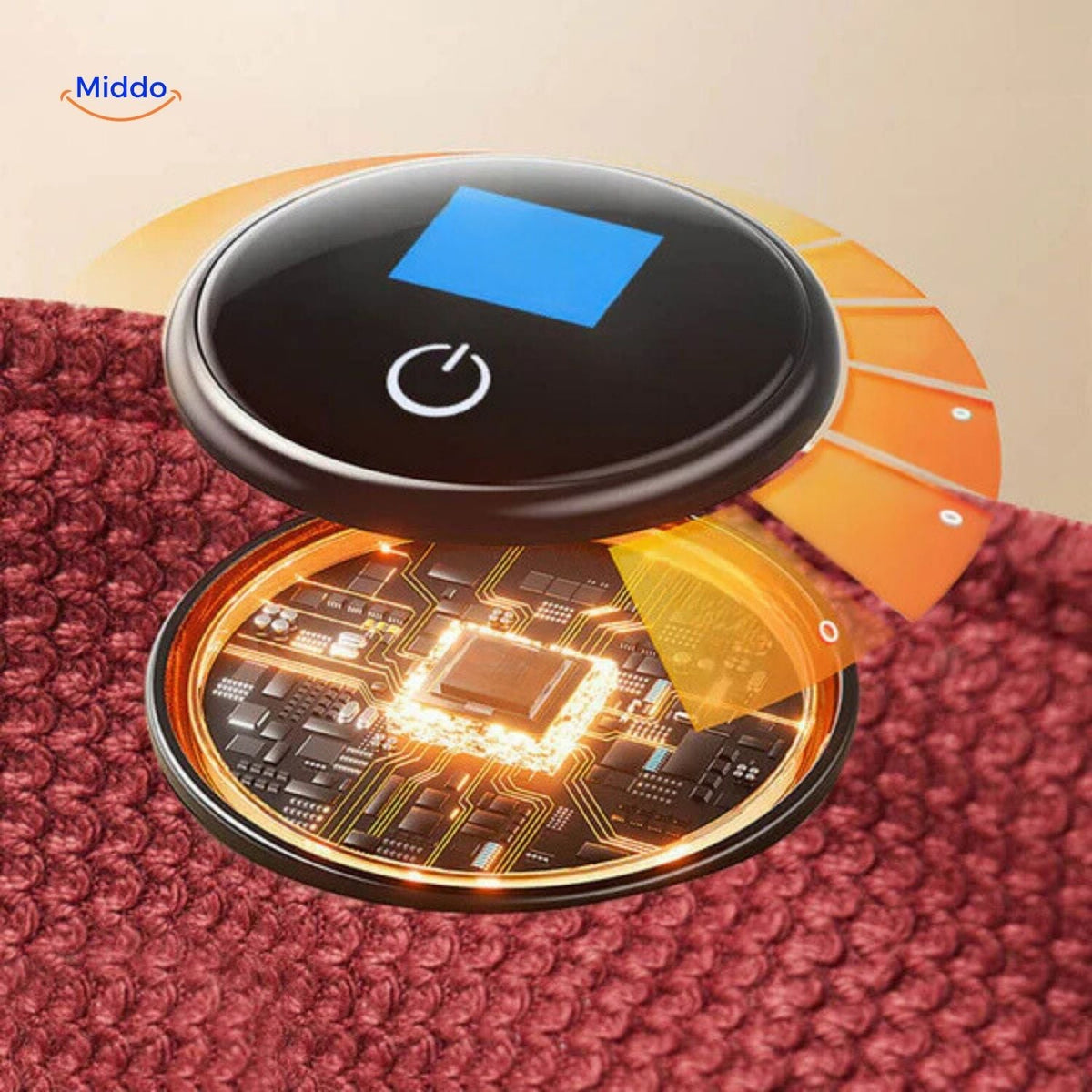 USB Powered Graphene Heated Throw Blanket with 3 Temperature Settings for Indoor & Outdoor Use | Thomler