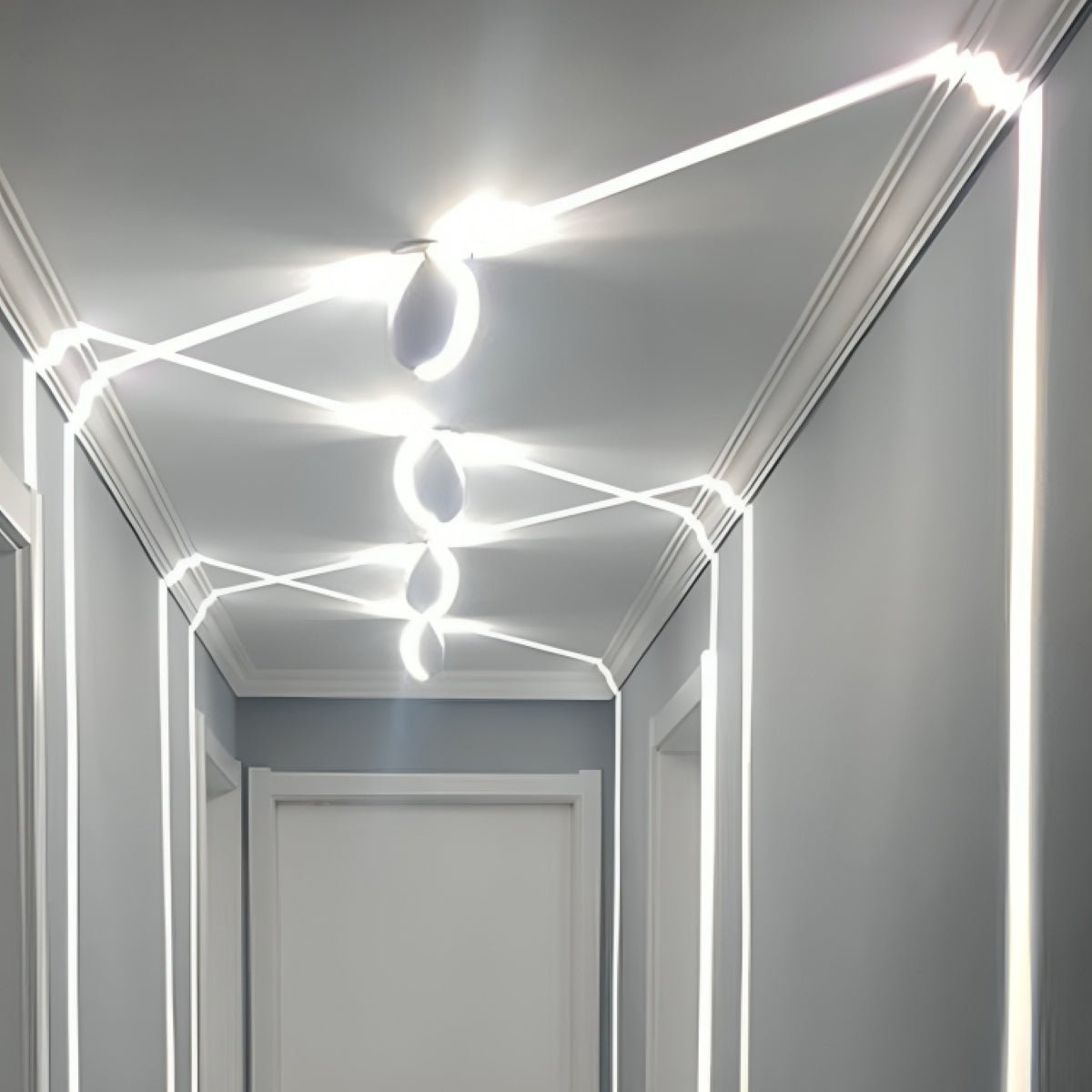 Modern Aluminum LED Accent Light for Hallways & Entryways – Adjustable Beam with Temperature & Color Options | Thomler