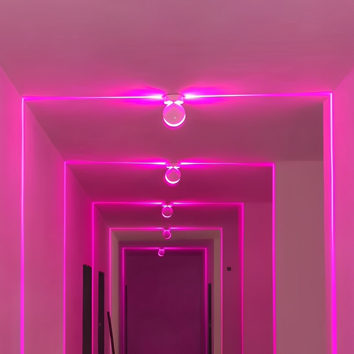 Modern Aluminum LED Accent Light for Hallways & Entryways – Adjustable Beam with Temperature & Color Options | Thomler