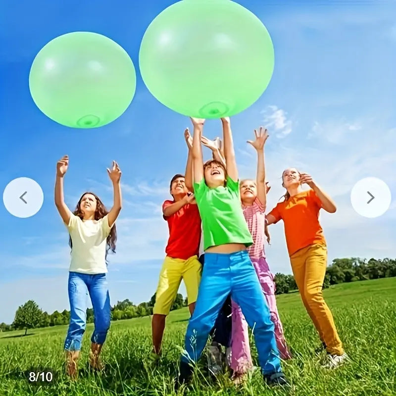 Play Ball TPR 120.0 cm 47.2" Indoor Outdoor Family Garden Water Filled Inflatable Bubble Toy For Active Play | Thomler