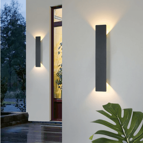 Modern Aluminum Outdoor Wall Light – IP65 Weatherproof LED Fixture for Home Exterior, Patio & Entryway | Thomler