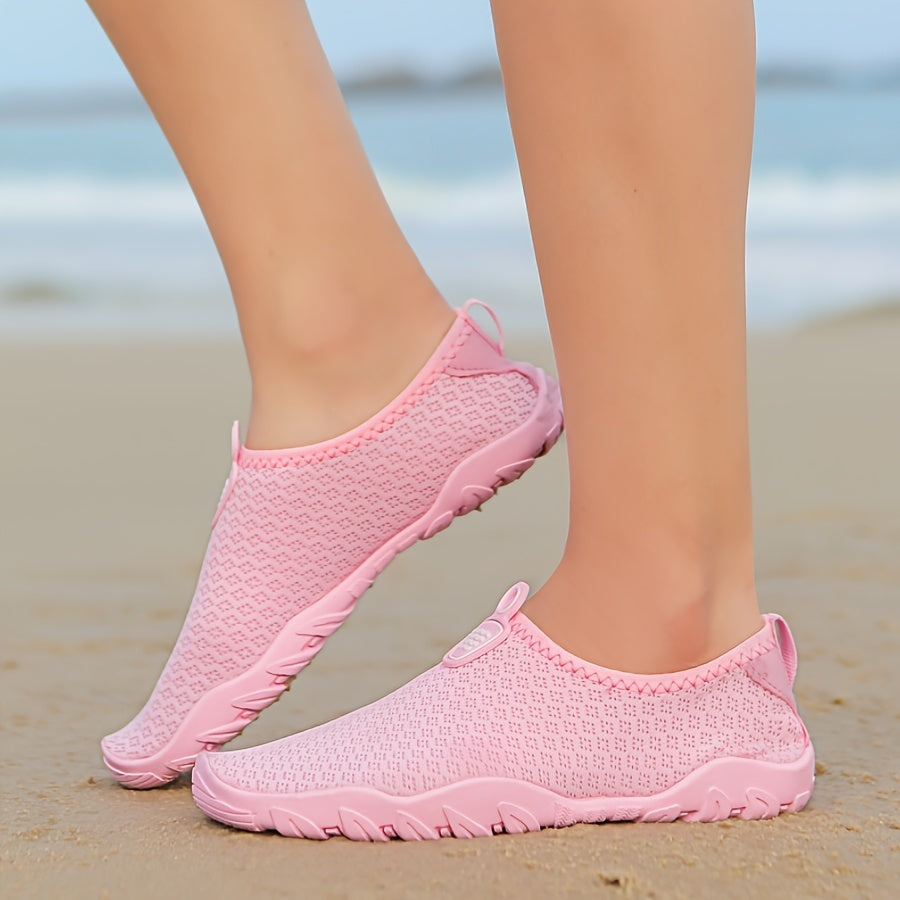 Women's Quick-Dry Water Shoes for Swimming & Beach – Breathable Mesh, Non-Slip Rubber Sole for Pool, Surf, Kayaking, Yoga & Gym Workouts | Thomler